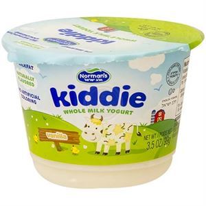 Norman's Kiddie Vanilla Yogurt, 3.5 Oz
