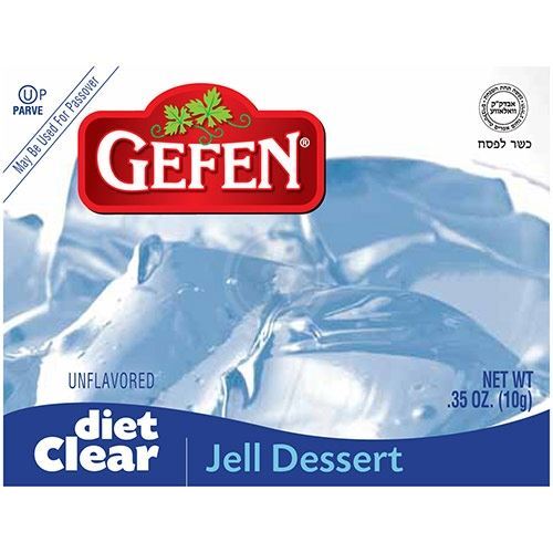 Gefen Clear Jello Unflavored Diet, 0.35 Oz