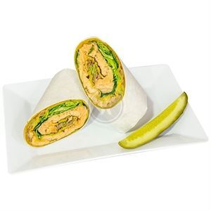 Grilled Salmon Wrap