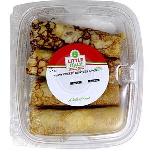 Heavy Cheese Blintzes 4 Pcs