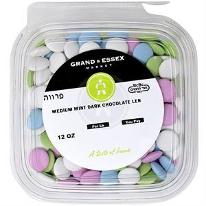 Grand & Essex Medium Mint Dark Chocolate Len, 12 Oz