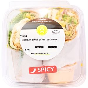 Spicy Mexican Schnitzel Wrap, 1 Pc