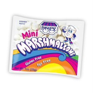Paskesz Marshmallows Mini White, 1 Oz