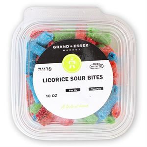 G&E Licorice Sour Bites, 10 Oz