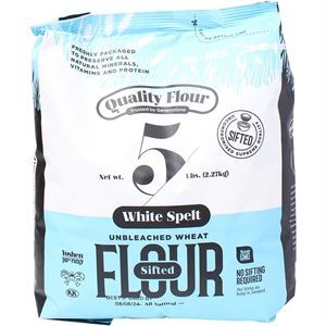 Quality Flour White Spelt Flour, 5 Lb