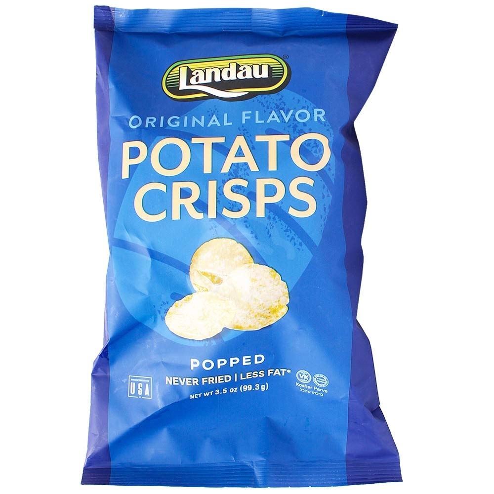 Landau Potato Crisps Original, 3.5 Oz