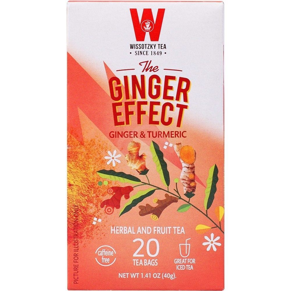 Wissotzky Ginger Tumeric Tea, 1.27 Oz