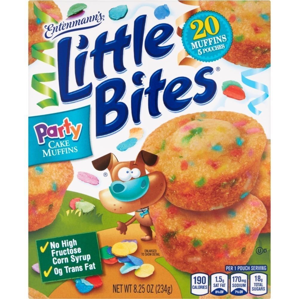 Entenmanns Little Bites Party Cake, 8.25 Oz