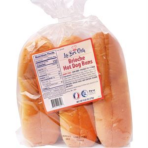 La Bri Osh Hot Dog Buns, 6 Ct