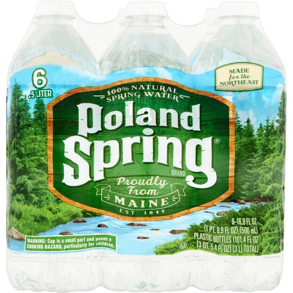 Poland Spring Spring Water, 16.9 Oz
