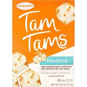 Manischewitz Tam Tam Unsalted, 9.6 Oz