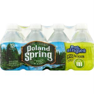 Poland Spring Water 12 Pk, 8 Oz