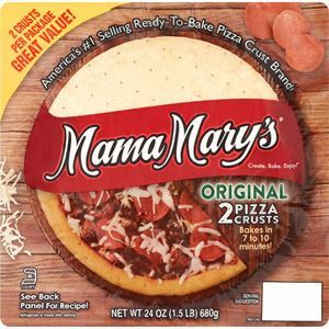 Mama Marys 12"" Pizza Crust