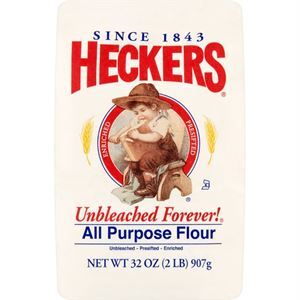 Hecker's Unbleached Flour, 2 Lb