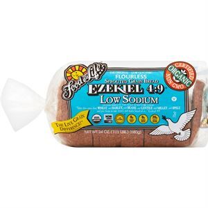Food For Life Ezekiel 4:9 Bread Low Sodium, 24 Oz