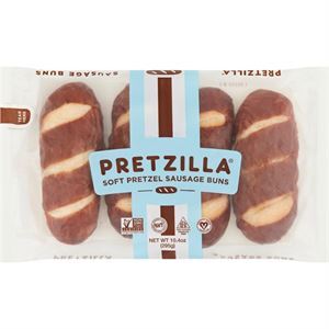 Pretzel Sausage Buns, 10.04 Oz