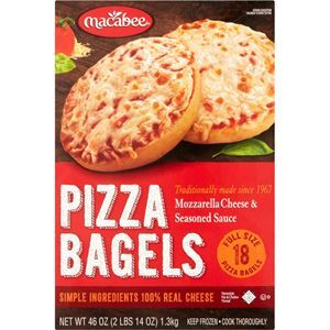 Macabee Pizza Bagels 18, 46 Oz