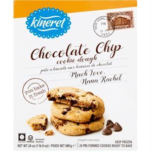 Kineret Chocolate Chip Cookie Dough, 24 Oz