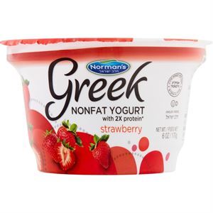 Norman's Greek Yogurt Strawberry, 6 Oz