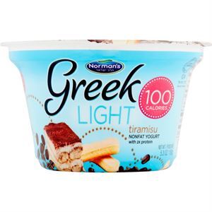 Norman's Tiramisu Greek Light Yogurt, 5.3 Oz