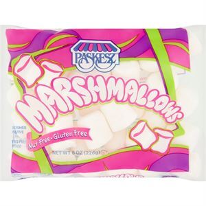 Paskesz Marshmallows Large White, 8 Oz