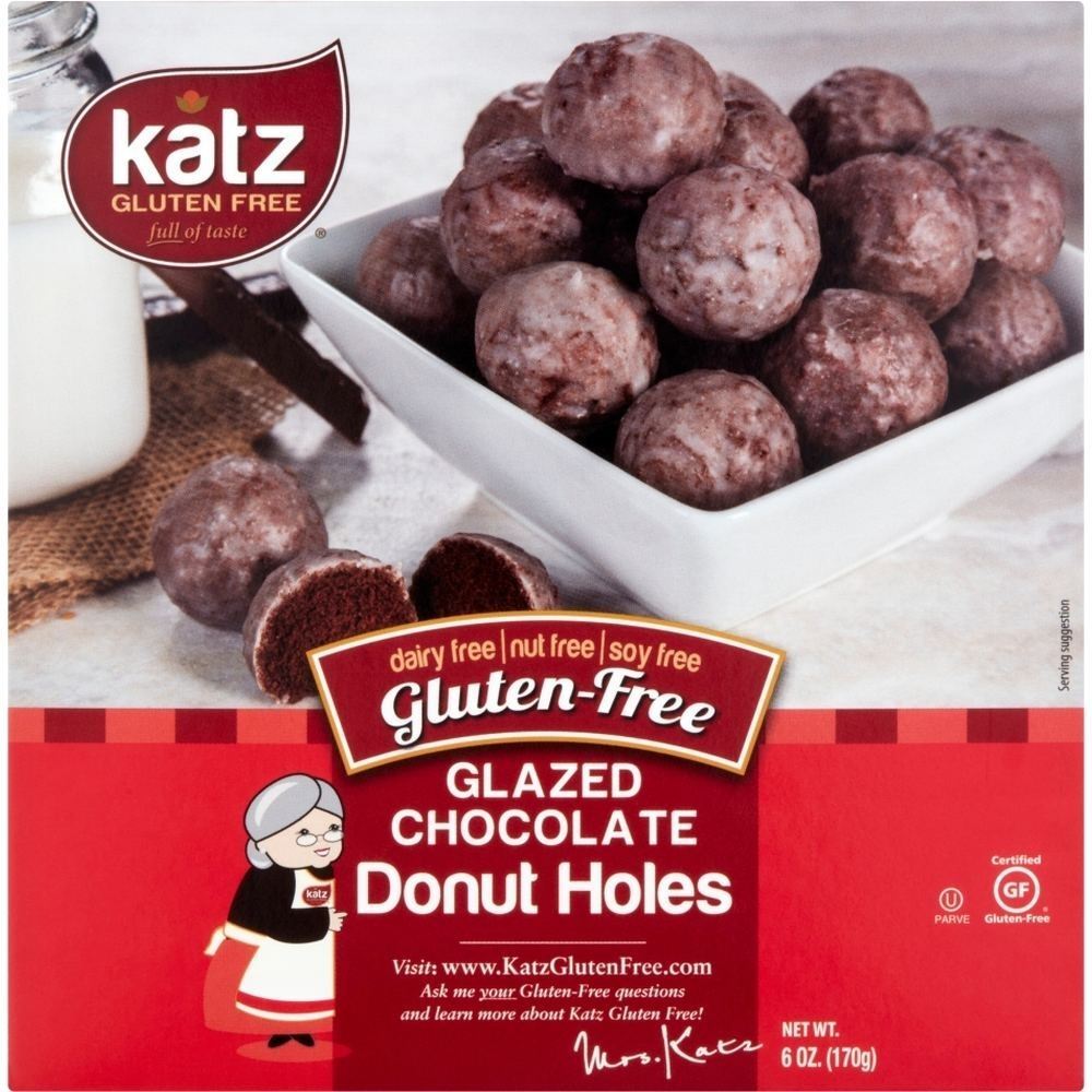 Katz Chocolate Glazed Donut, 6 Oz