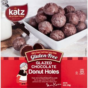 Katz Chocolate Glazed Donut, 6 Oz