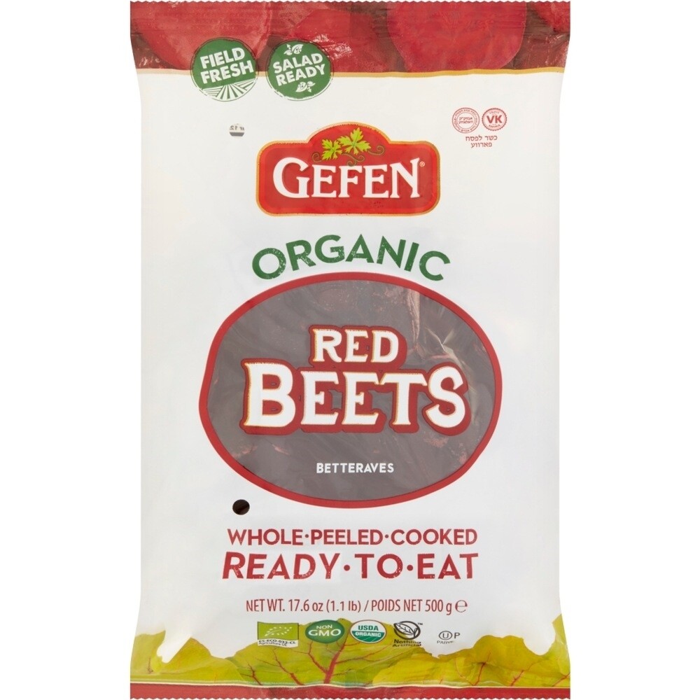 Gefen Vacuum Packed Beets Organic, 17.6 Oz