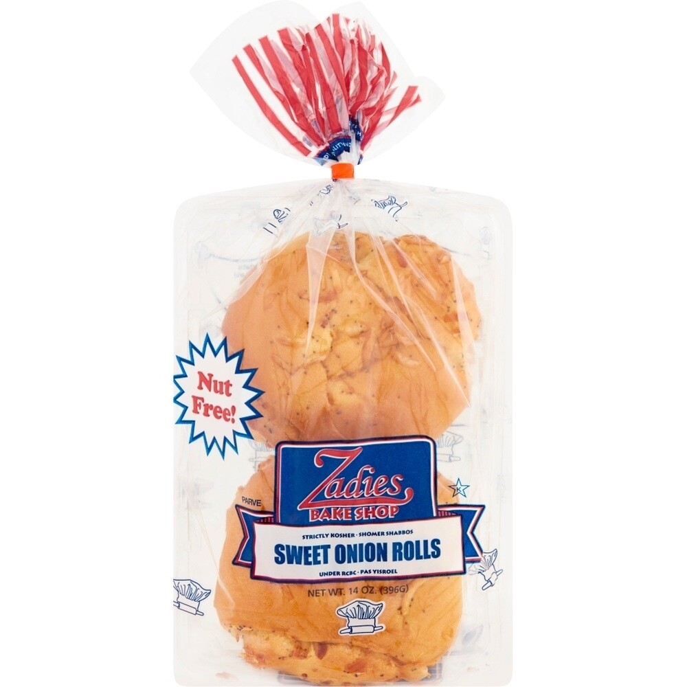Zadies Sweet Onion Rolls 4 Pack, 14 Oz