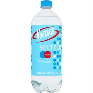 Vintage Seltzer Water, 33.8 Oz