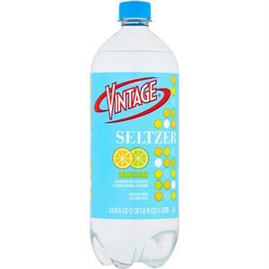 Vintage Seltzer Lemon Lime, 33.8 Oz