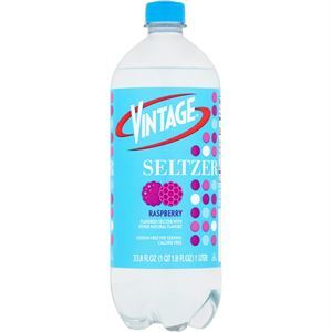 Vintage Raspberry Seltzer, 33.8 Oz