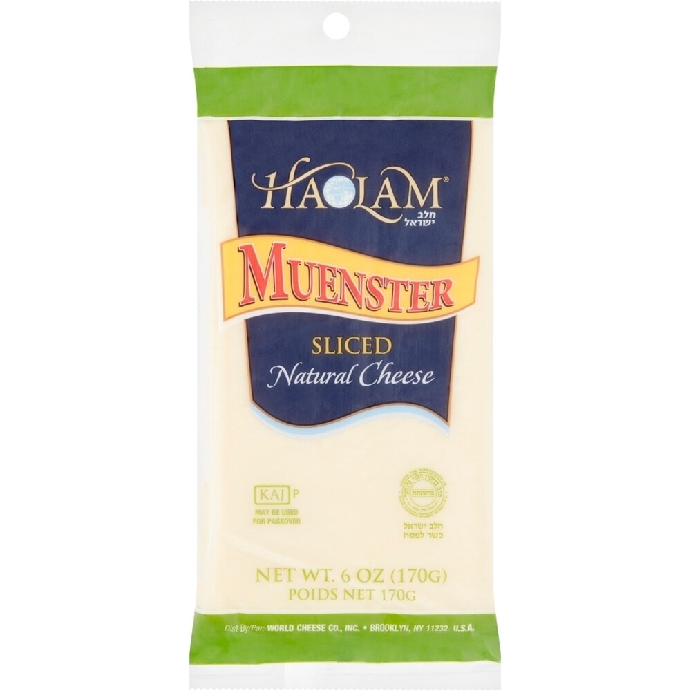 Haolam Muenster Cheese, 6 Oz
