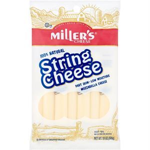 Miller String Cheese Family Pack, 18 Oz