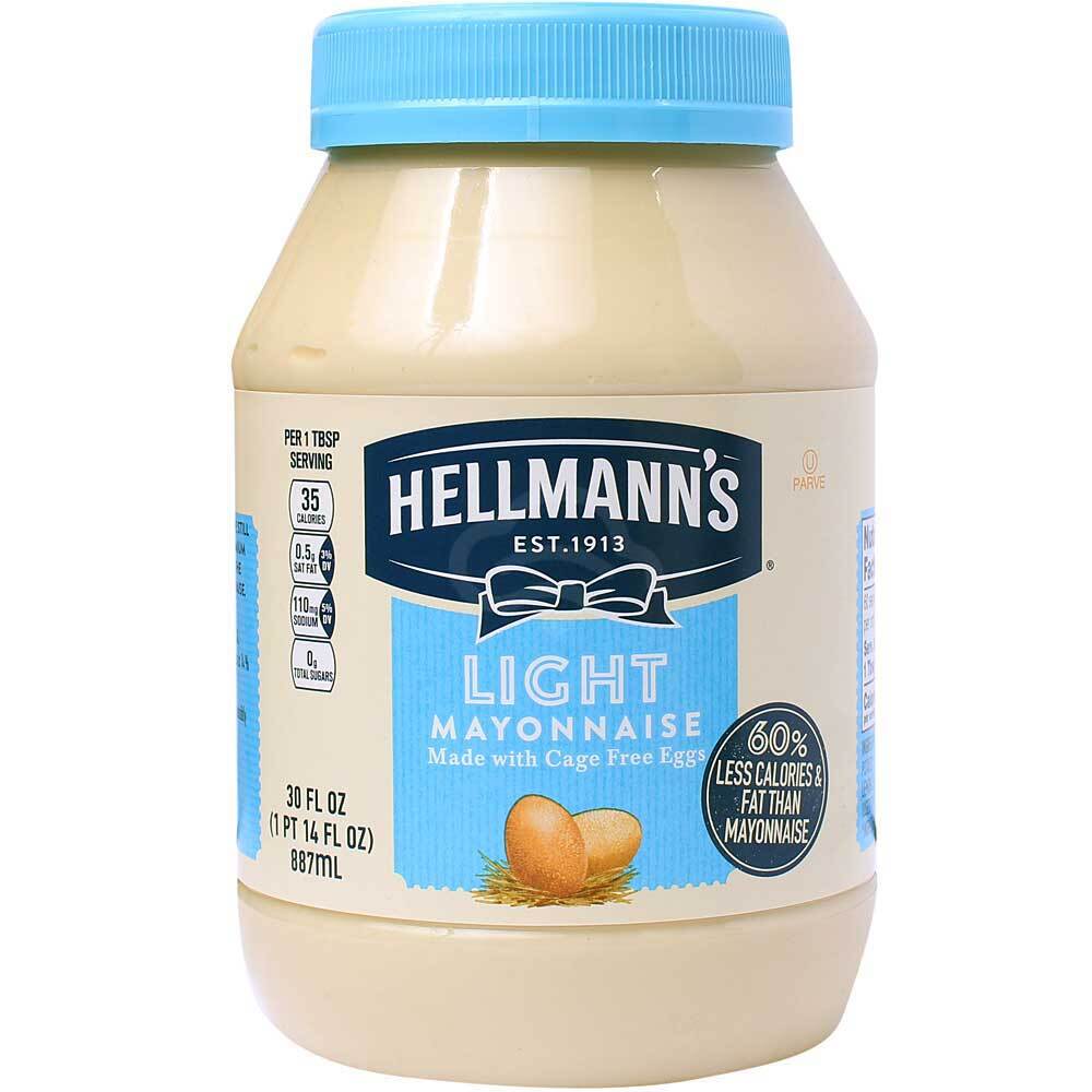 Hellmann's Mayonnaise Light, 30 Oz