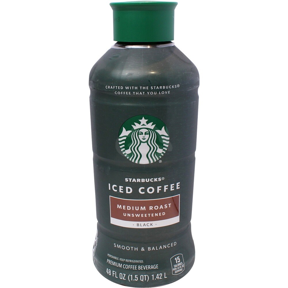 Starbucks Unsweetened Iced Coffee, 48 Oz