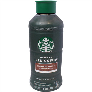 Starbucks Unsweetened Iced Coffee, 48 Oz