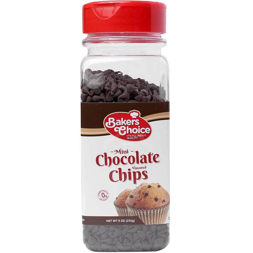 Baker's Choice Extra Mini Chocolate Chips, 9 Oz
