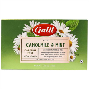 Galil Chamomile & Mint Tea, 20 Ct