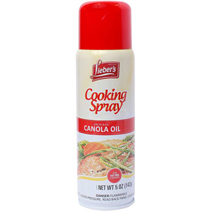 Lieber's Cooking Spray Canola, 5 Oz