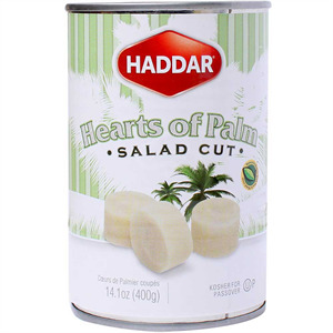 Haddar Hearts Of Palm Salad Cut, 14 Oz