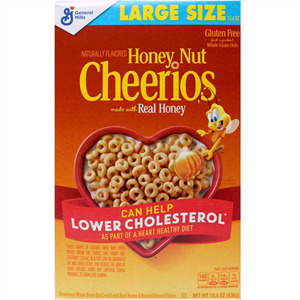 General Mills Honey Nut Cheerios, 15.4 Oz
