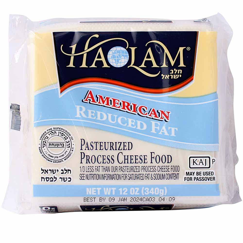 Haolam American Cheese 2%, 12 Oz