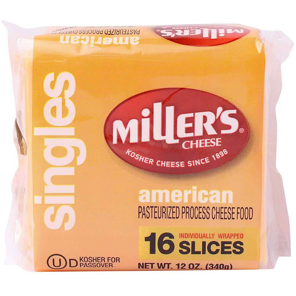 Miller American Yellow Sliced Ch, 12 Oz