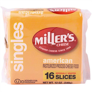 Miller American Yellow Sliced Ch, 12 Oz