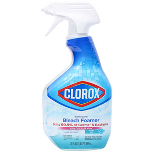 Clorox Bathroom Bleach Foamer, 30 Oz