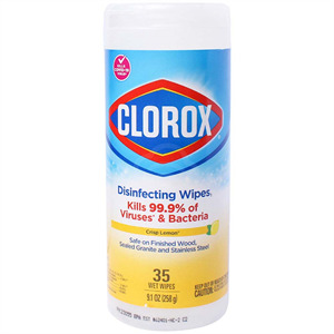 Clorox Disinfecting Wipes Lemon, 35 Wip