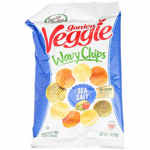 Sensible Portions Veggie Chips Sea Salt, 1 Oz