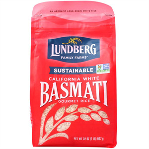 Lundberg White Basmati Rice, 32 Oz