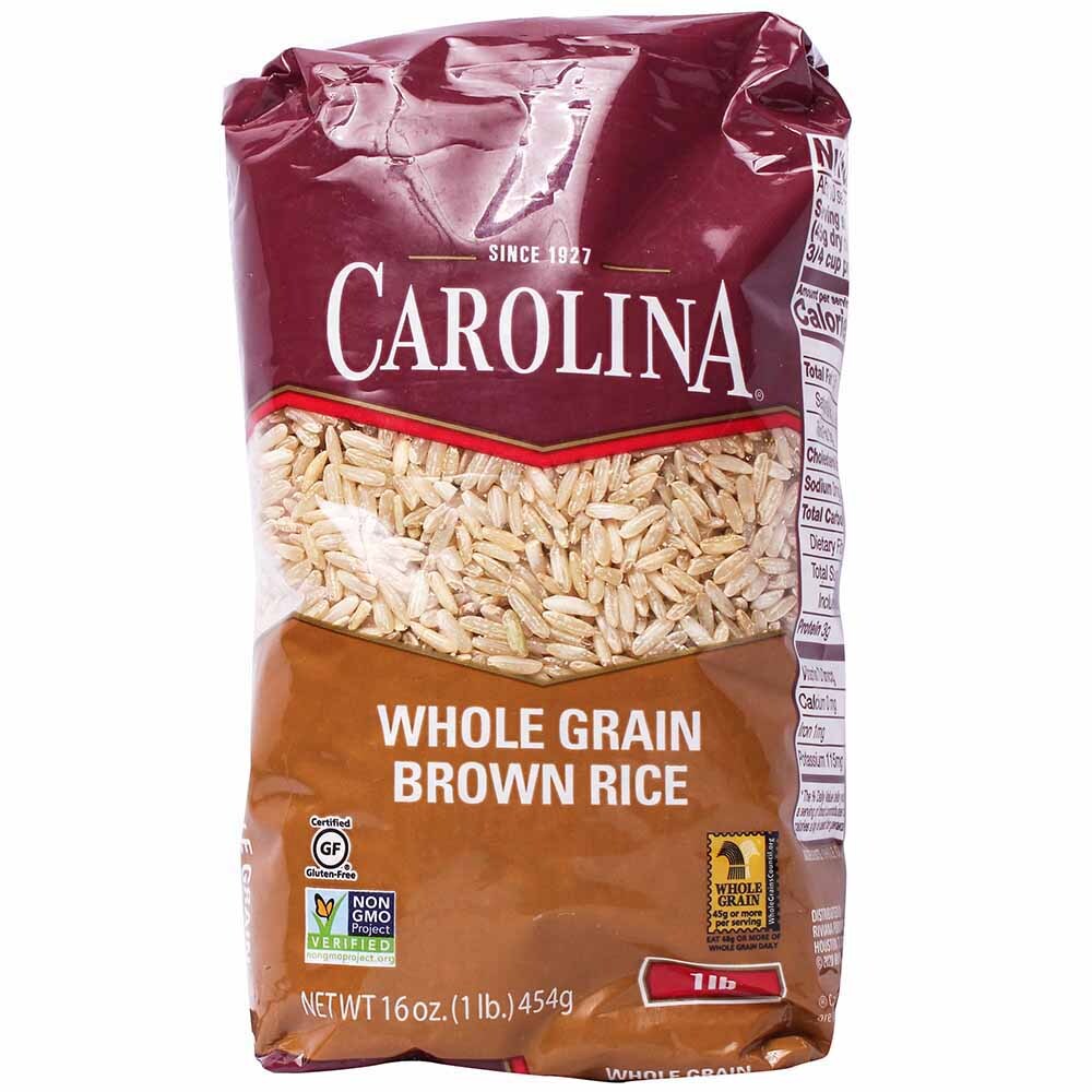 Carolina Brown Rice Whole Grain, 16 Oz